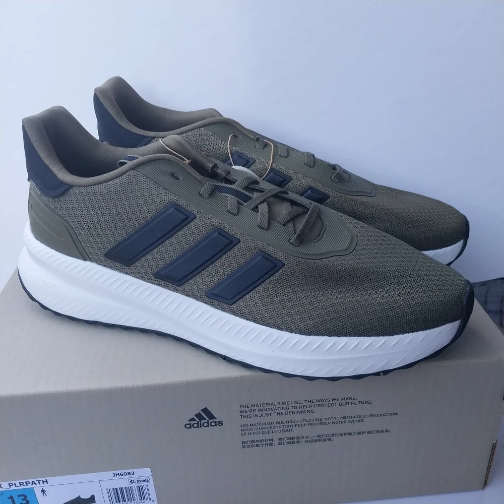 Adidas‎ Men's X_PLR Path Sneakers Shoes Olive Green And Black